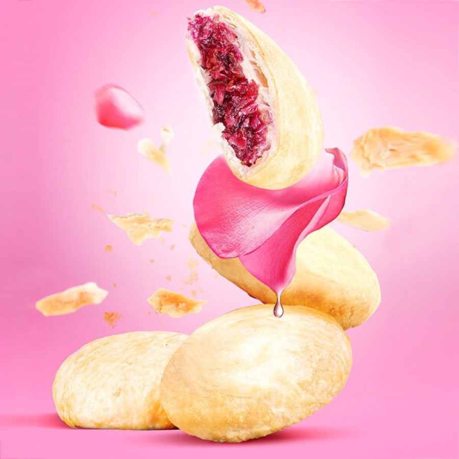 云南特产—鲜花饼